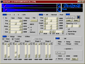 SimSynth v1.3 Screenshot